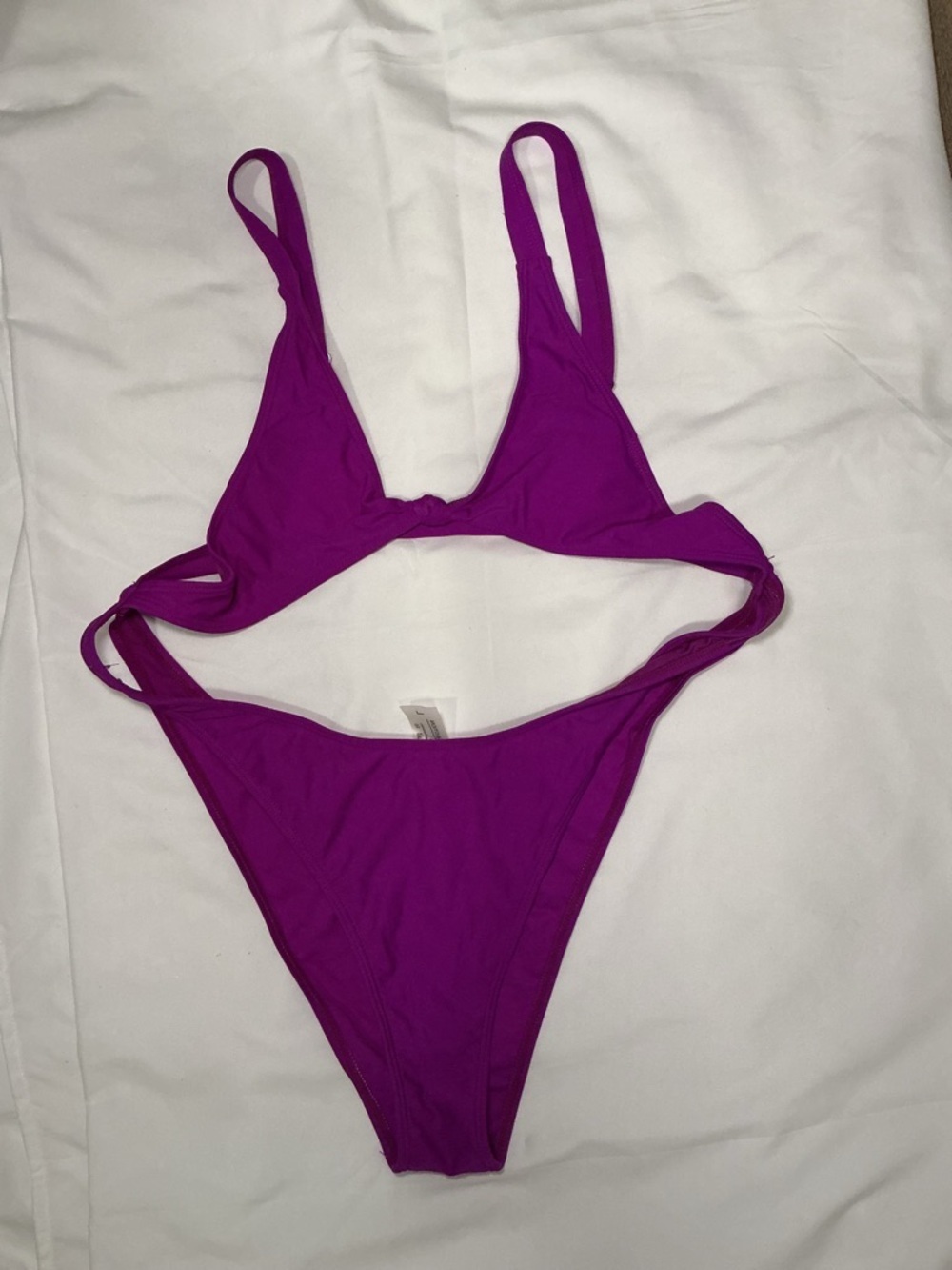Purple Two-Piece Bikini Set